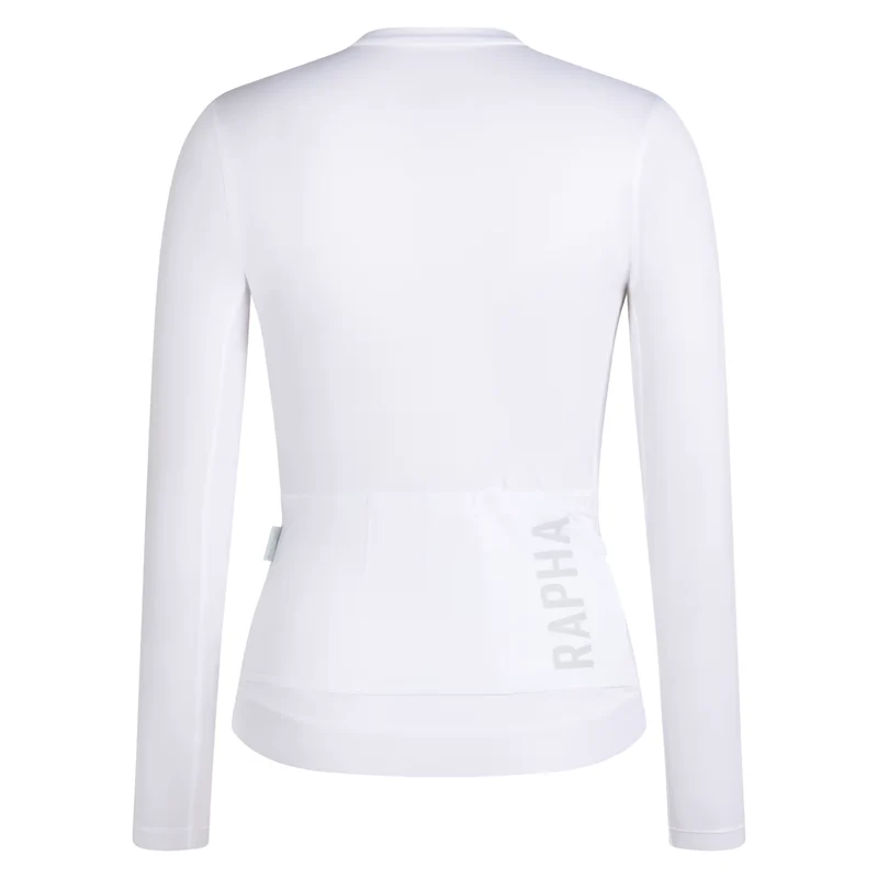 Maglia donna maniche lunghe Rapha Pro Team Lightweight 3 - Bianco