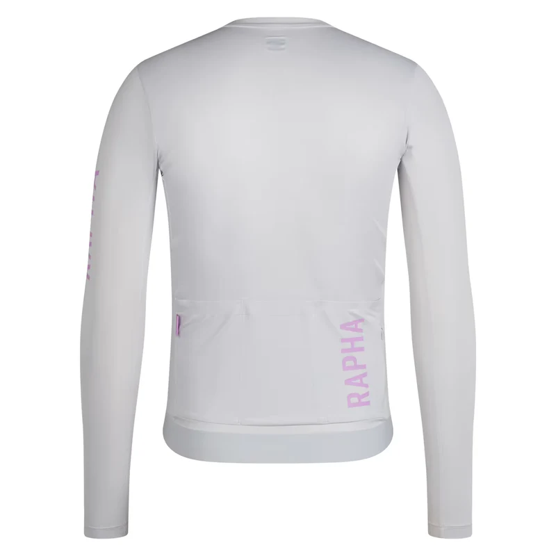 Maglia maniche lunghe Rapha Pro Team Lightweight 3 - Grigio chiaro