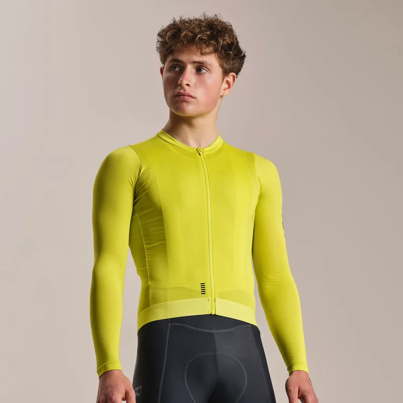 Maglia maniche lunghe Rapha Pro Team Lightweight 3 - Verde chiaro