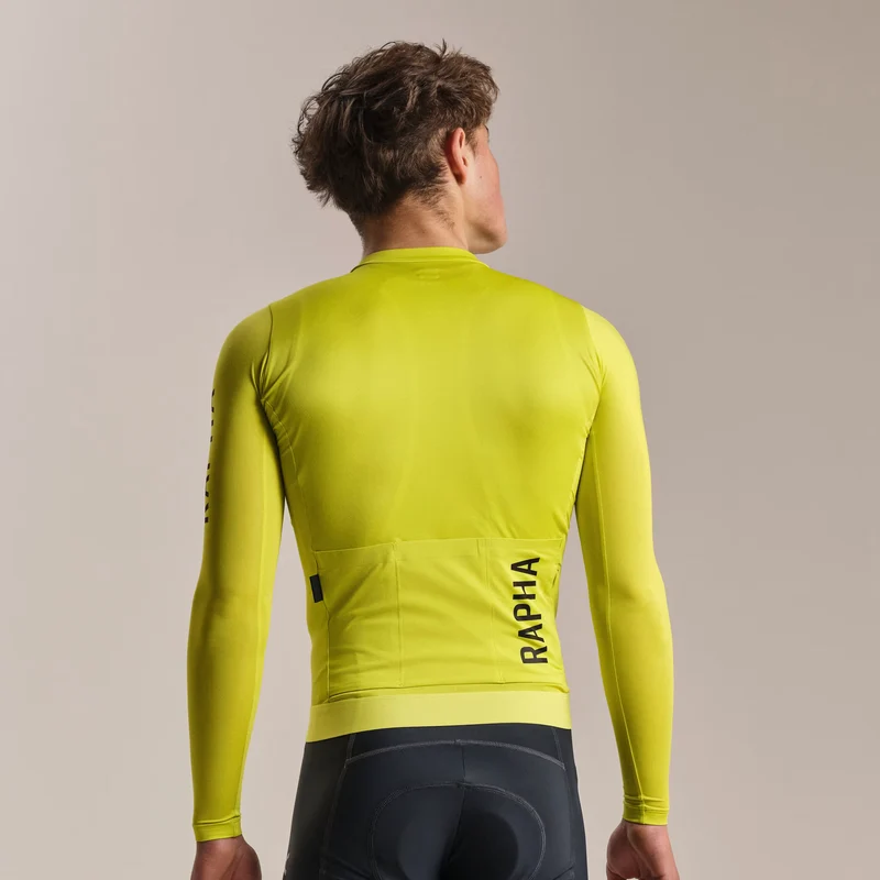 Maglia maniche lunghe Rapha Pro Team Lightweight 3 - Verde chiaro
