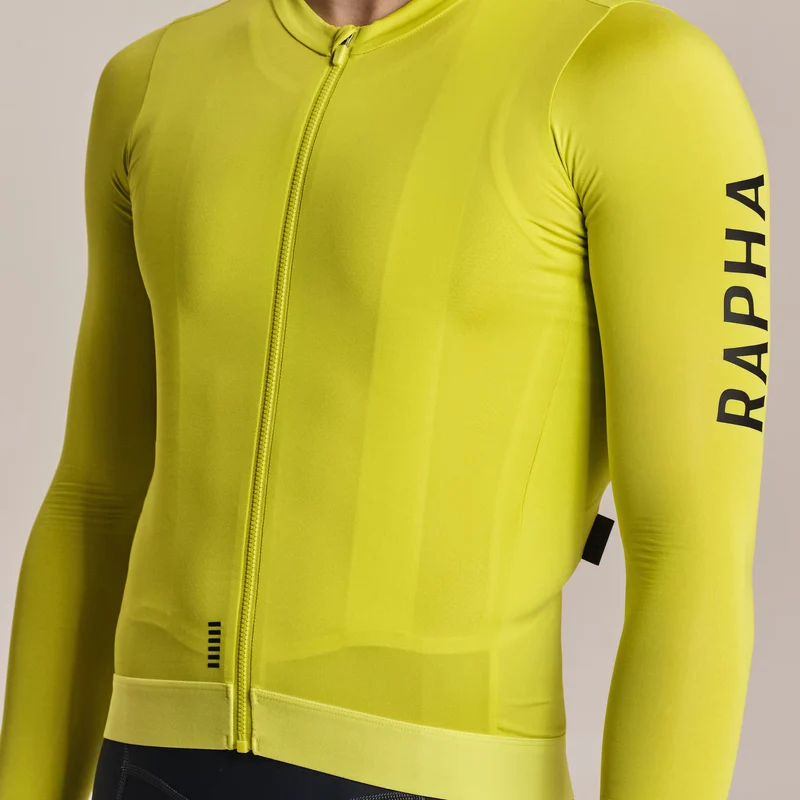 Maglia maniche lunghe Rapha Pro Team Lightweight 3 - Verde chiaro