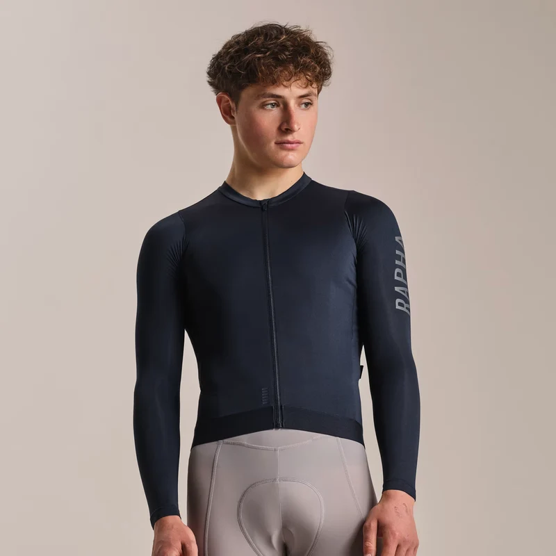 Maglia maniche lunghe Rapha Pro Team Lightweight 3 - Grigio scuro