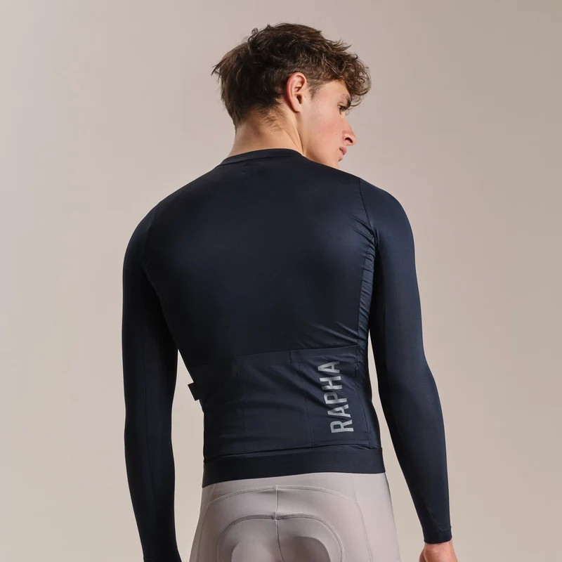 Maglia maniche lunghe Rapha Pro Team Lightweight 3 - Grigio scuro