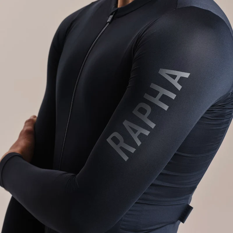Maglia maniche lunghe Rapha Pro Team Lightweight 3 - Grigio scuro