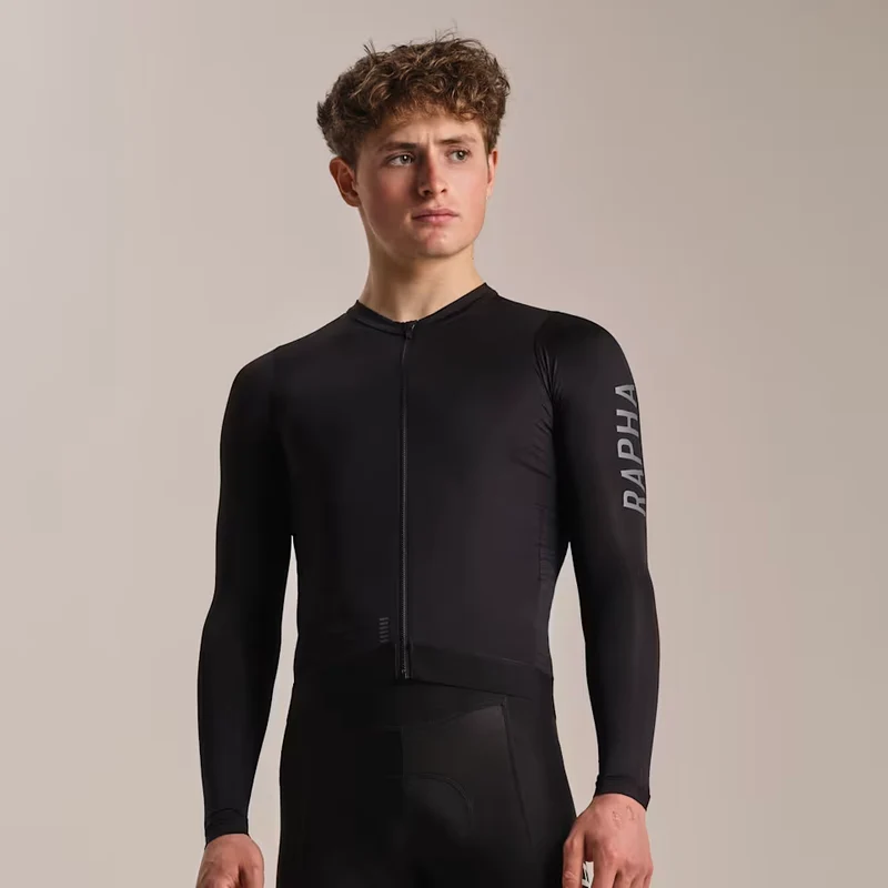 Maglia maniche lunghe Rapha Pro Team Lightweight 3 - Nero