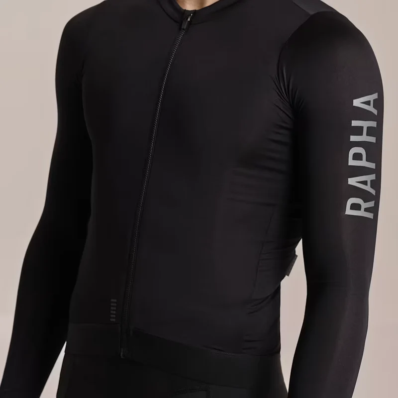 Maglia maniche lunghe Rapha Pro Team Lightweight 3 - Nero