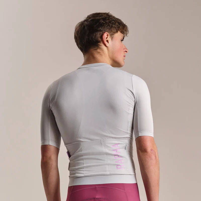 Maglia Rapha Pro Team Training 3 - Grigio chiaro