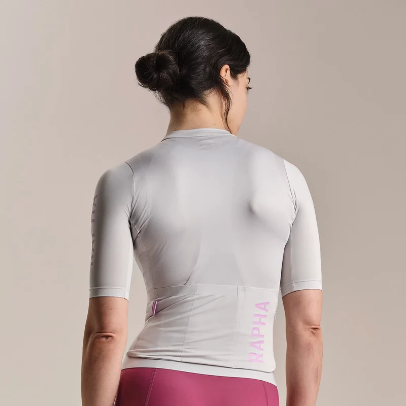 Maglia donna Rapha Pro Team Training 3 - Grigio chiaro
