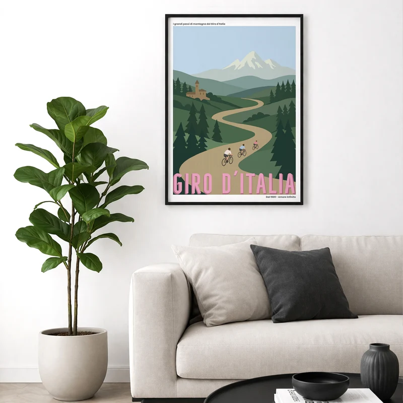 Poster Giro d'Italia - I Grandi Passi