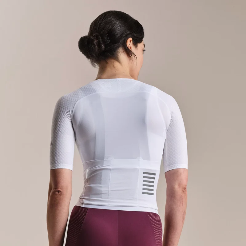 Maglia donna Rapha Pro Team Aero 4 - Bianco