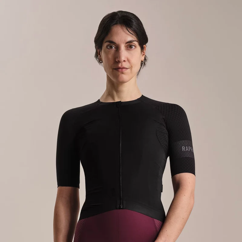Maglia donna Rapha Pro Team Aero 4 - Nero