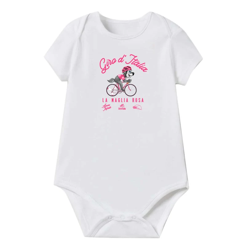 Body Bambino Wolfie Maglia Rosa Giro d'Italia
