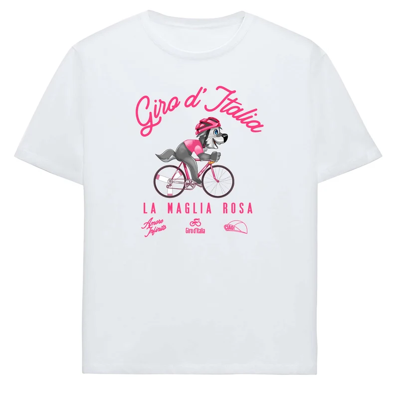T-shirt Bambino Wolfie Maglia Rosa Giro d'Italia