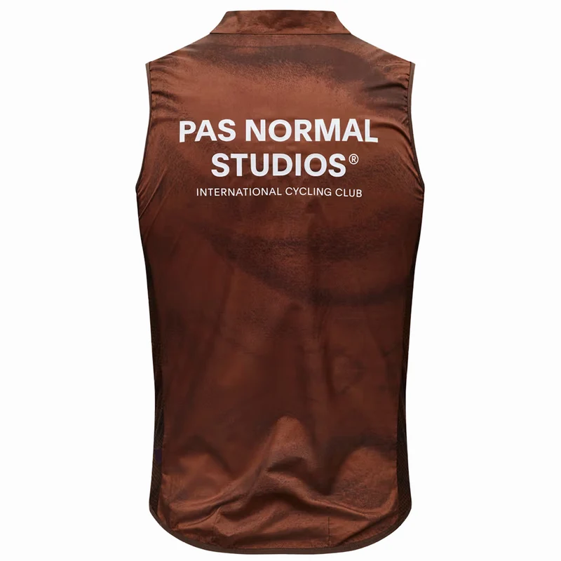Gilet Pas Normal Studios Mechanism Stow Away - Marrone chiaro