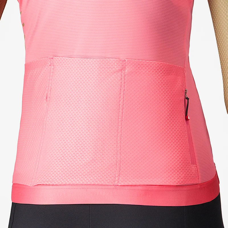 Maglia donna maniche lunghe Castelli Corretto - Rosa