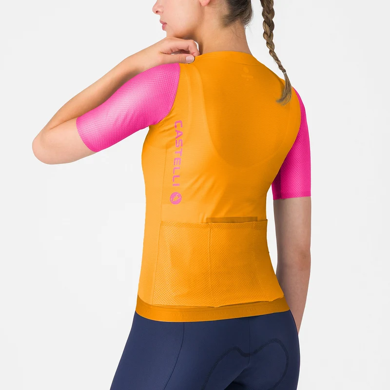 Maglia donna Castelli Corretto - Arancio