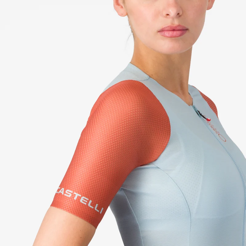 Maglia donna Castelli Corretto - Azzurro