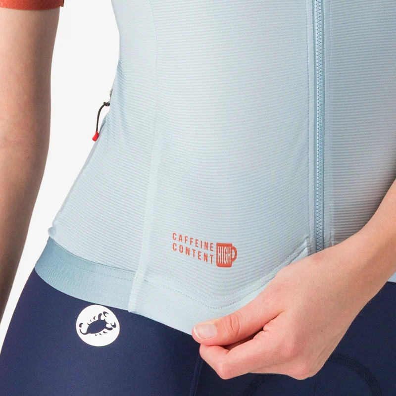 Maglia donna Castelli Corretto - Azzurro