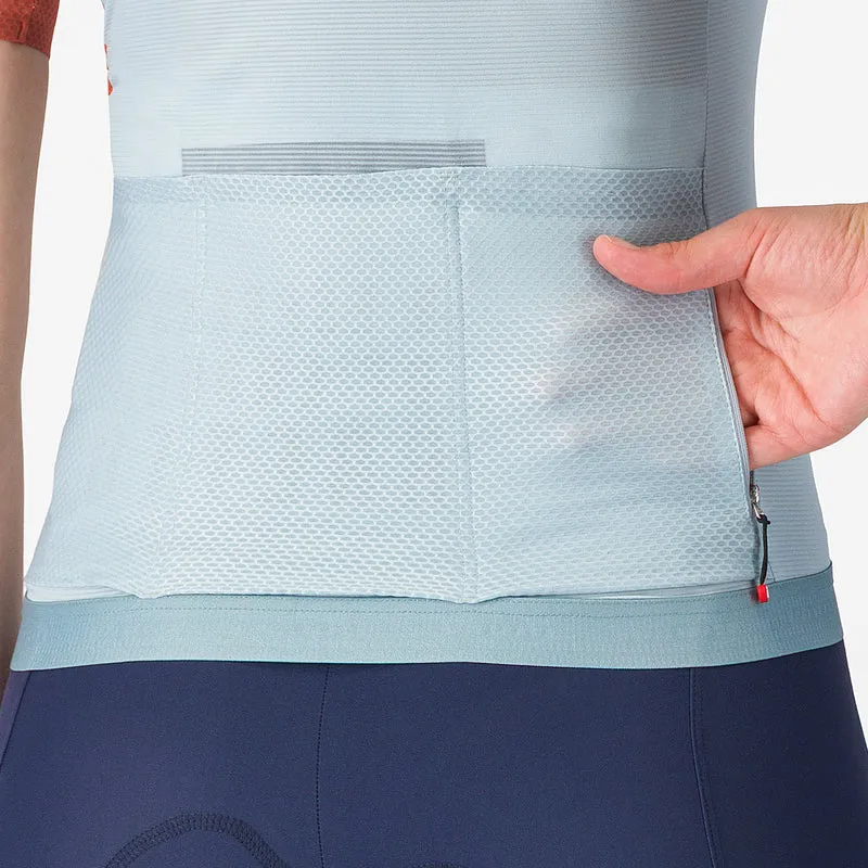 Maglia donna Castelli Corretto - Azzurro