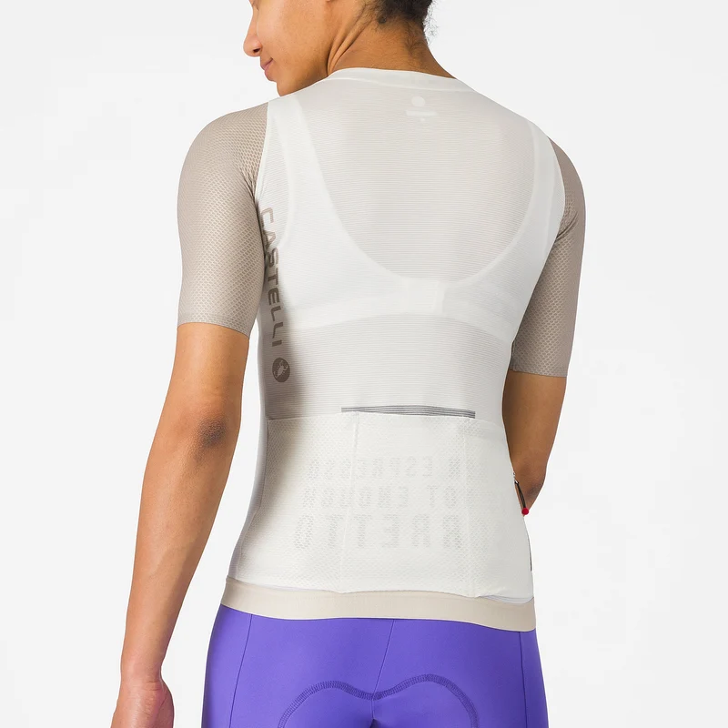 Maglia donna Castelli Corretto - Bianco
