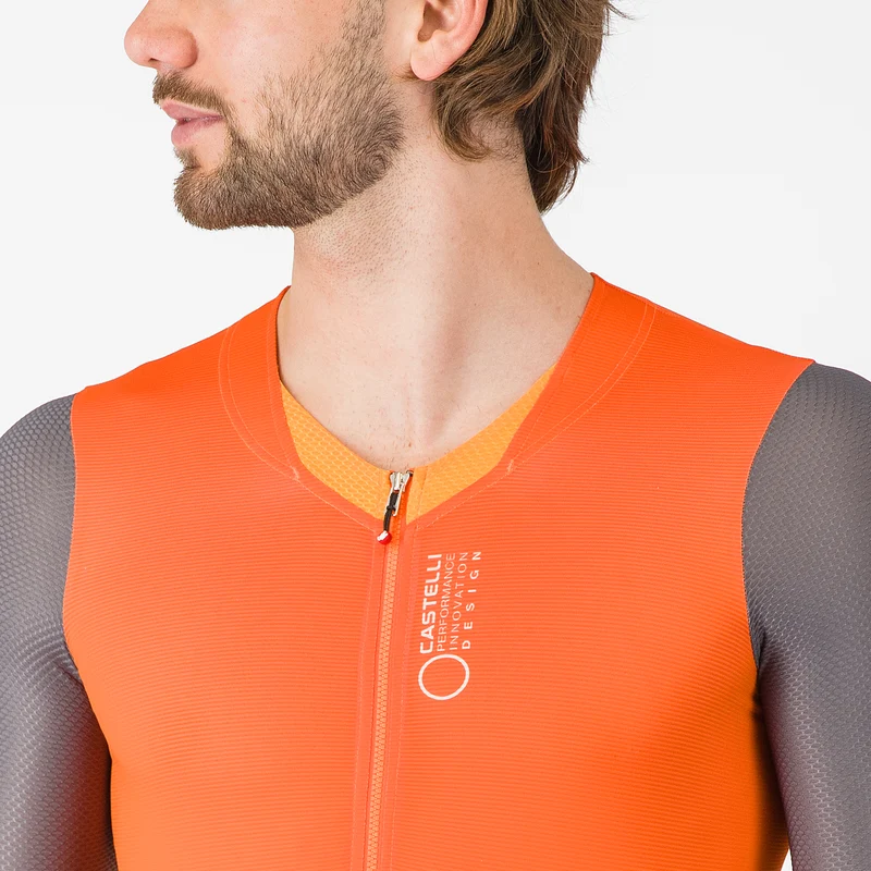 Body Castelli Saturday Morning Skinsuit - Arancio