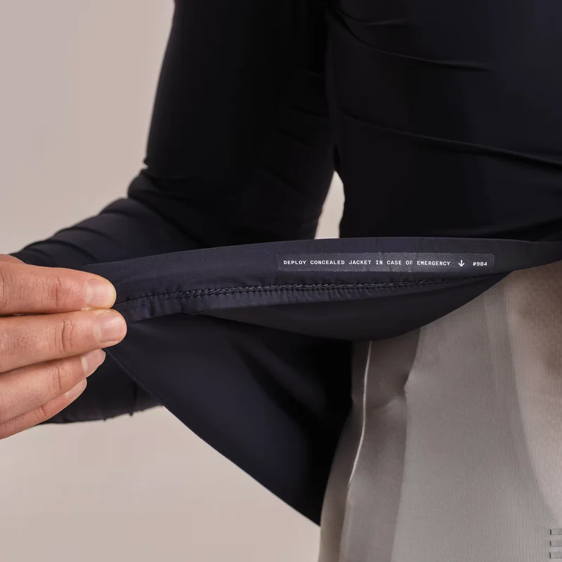Mantellina Rapha Pro Team Lightweight Wind - Grigio scuro