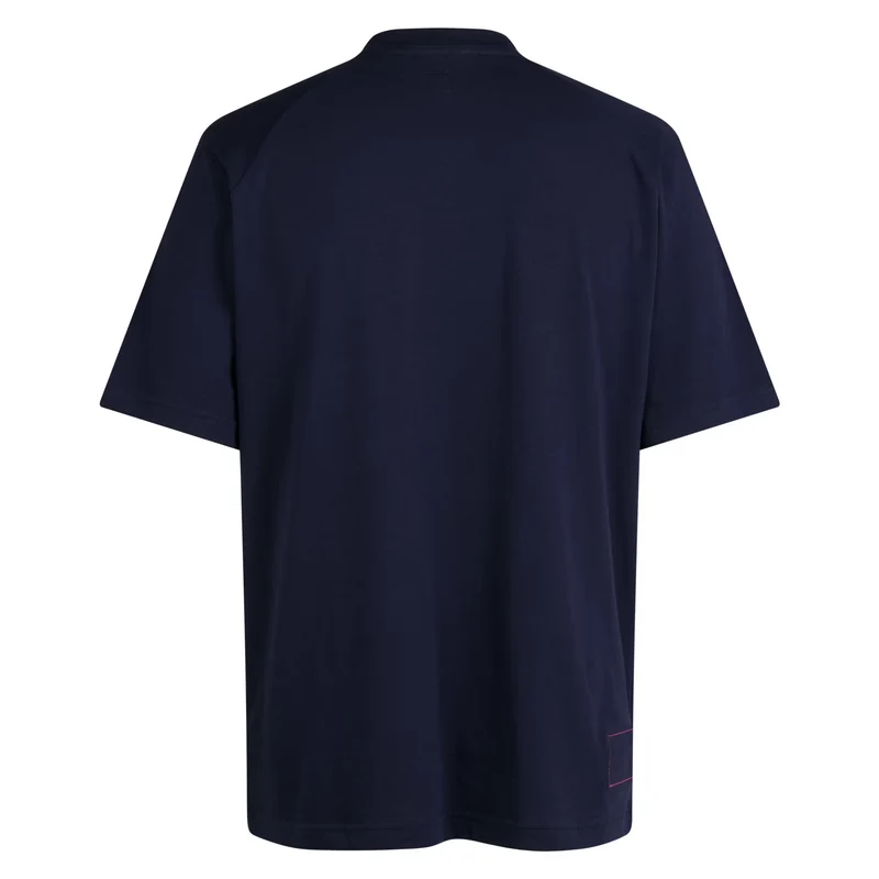 T-Shirt Rapha Cotton Logo - Blu