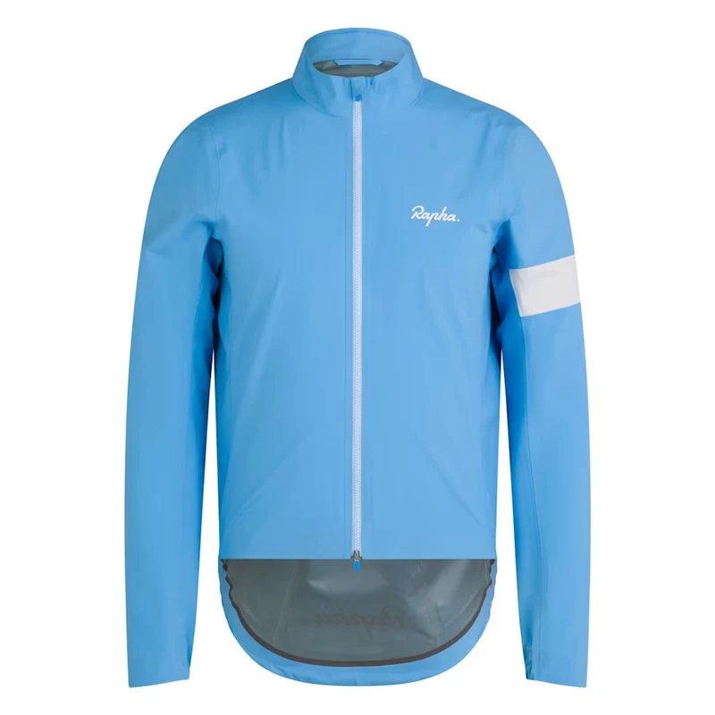 Mantellina Rapha Core Rain - Azzurro