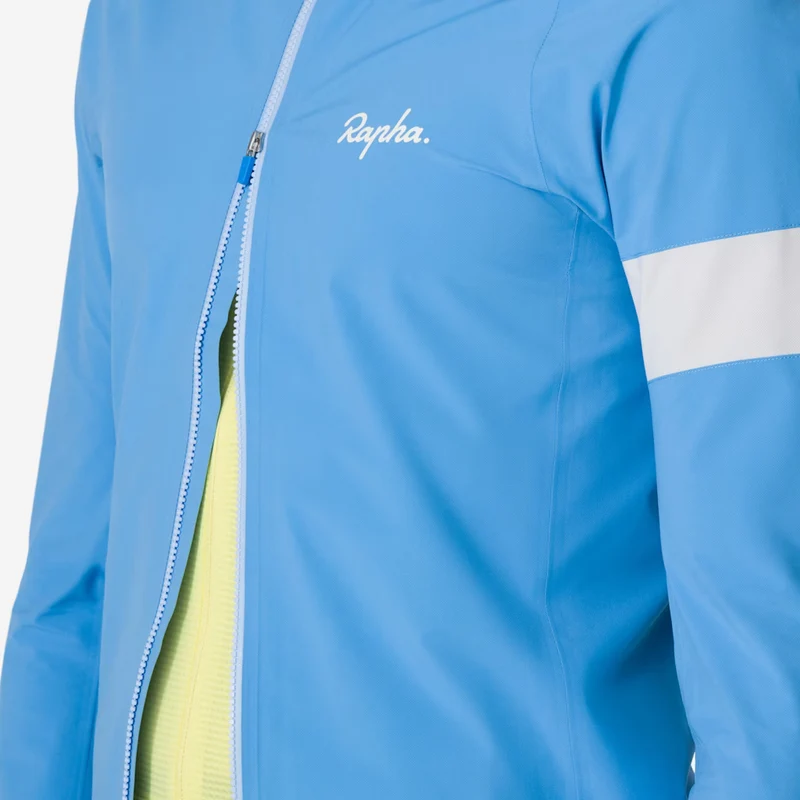 Mantellina Rapha Core Rain - Azzurro