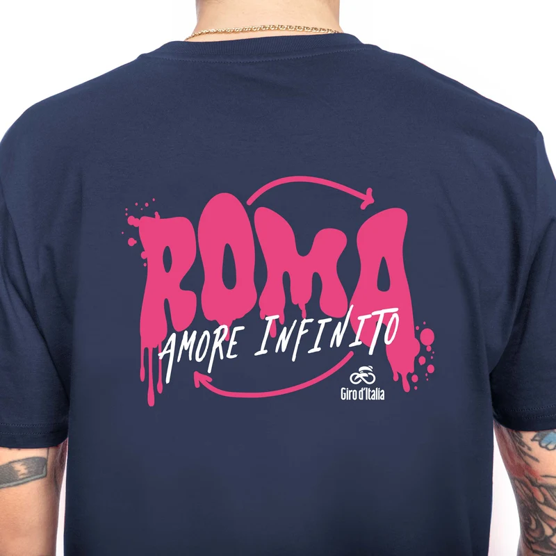 T-shirt Roma Amore Infinito Giro d'Italia