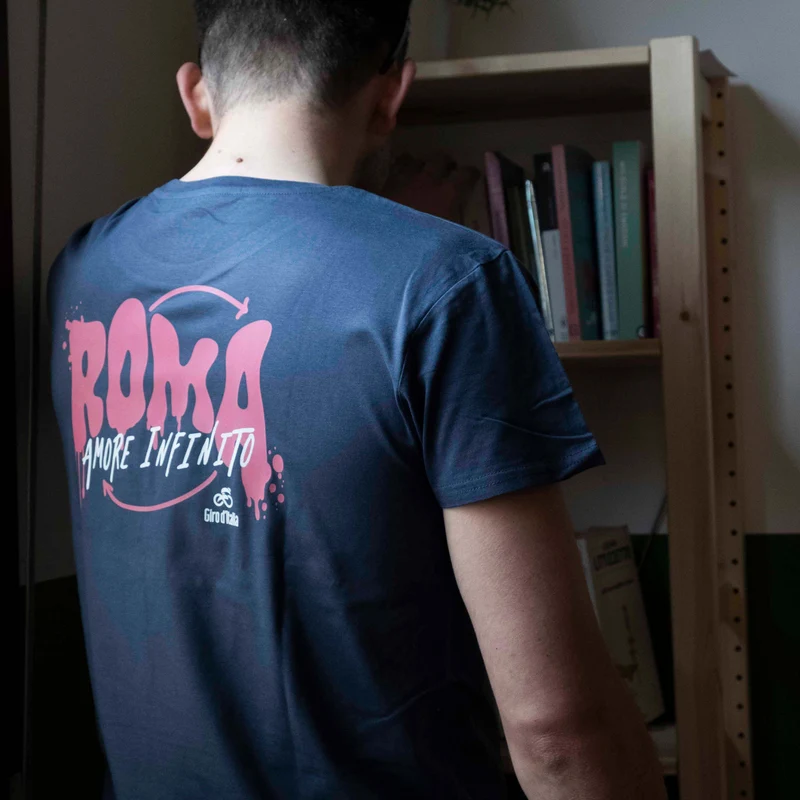 T-shirt Roma Amore Infinito Giro d'Italia