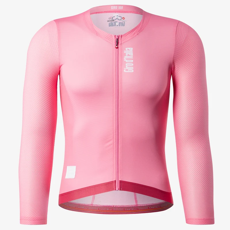 Maglia maniche lunghe Rosa Giro d'Italia 2026 Corretto