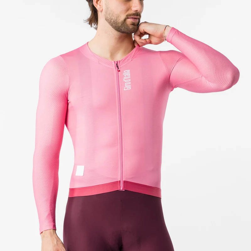 Maglia maniche lunghe Rosa Giro d'Italia 2026 Corretto