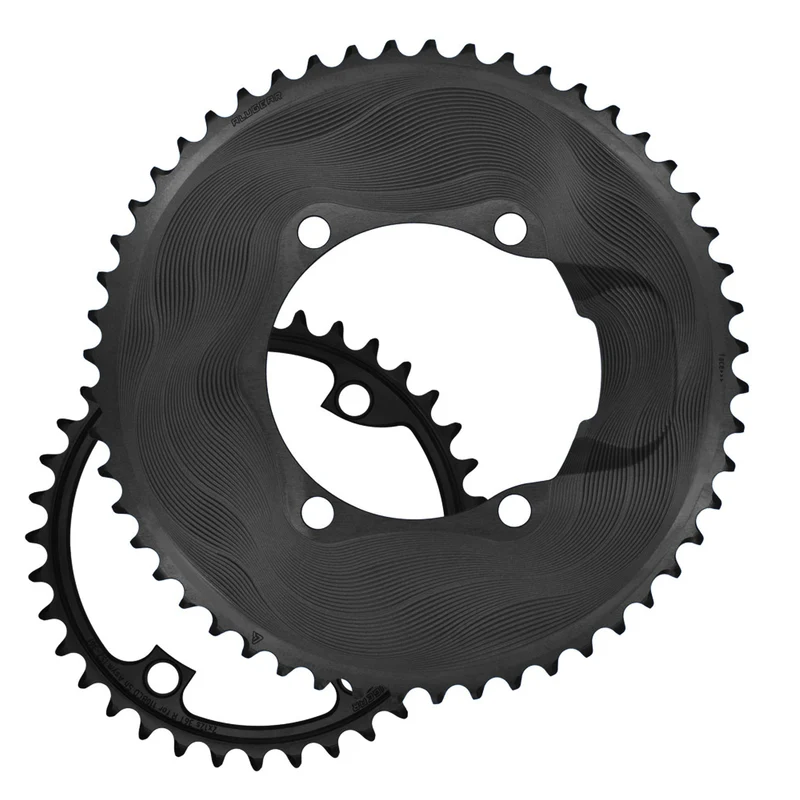 Corone Alugear Aero 2x12 110 BCD 4b Shimano Asymmetric - 52-36T