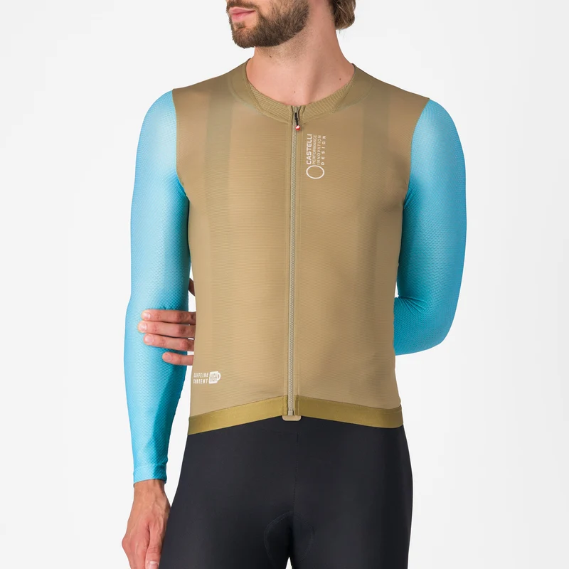 Maglia maniche lunghe Castelli Corretto - Verde