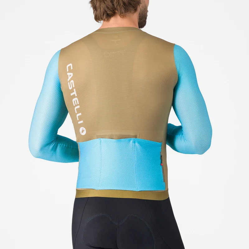 Maglia maniche lunghe Castelli Corretto - Verde