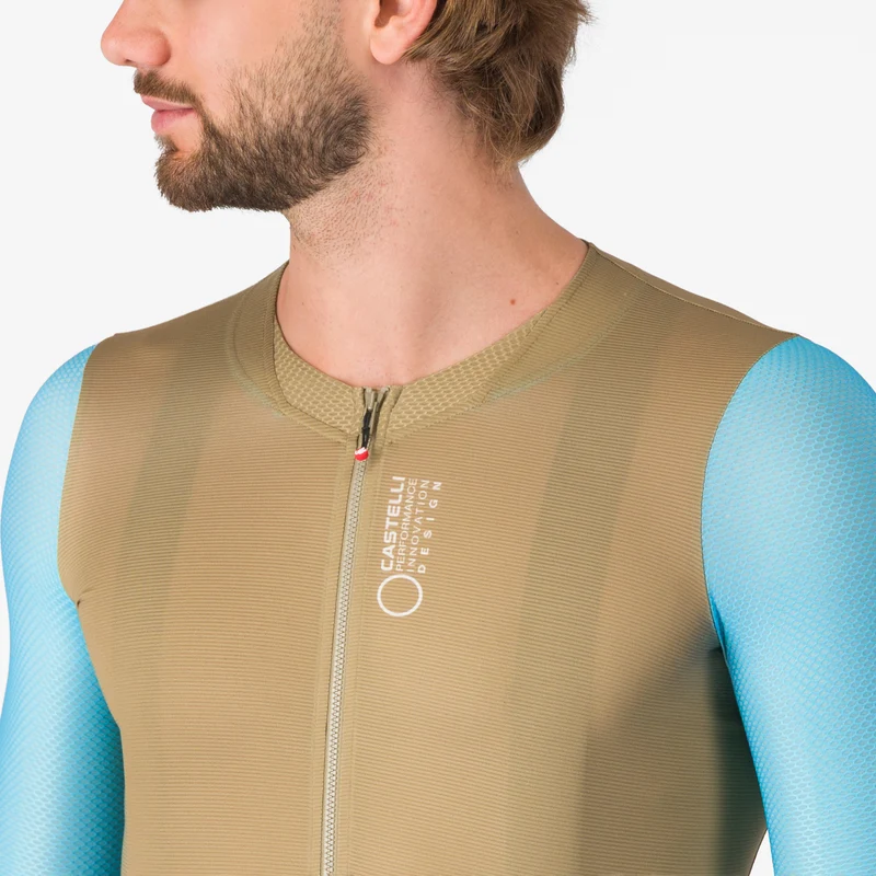 Maglia maniche lunghe Castelli Corretto - Verde