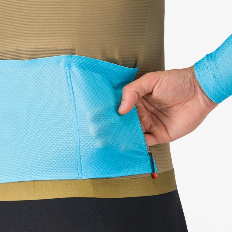 Maglia maniche lunghe Castelli Corretto - Verde