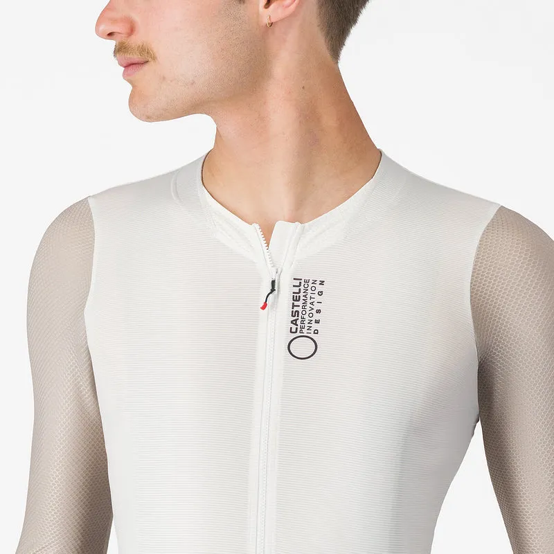 Maglia maniche lunghe Castelli Corretto - Bianco