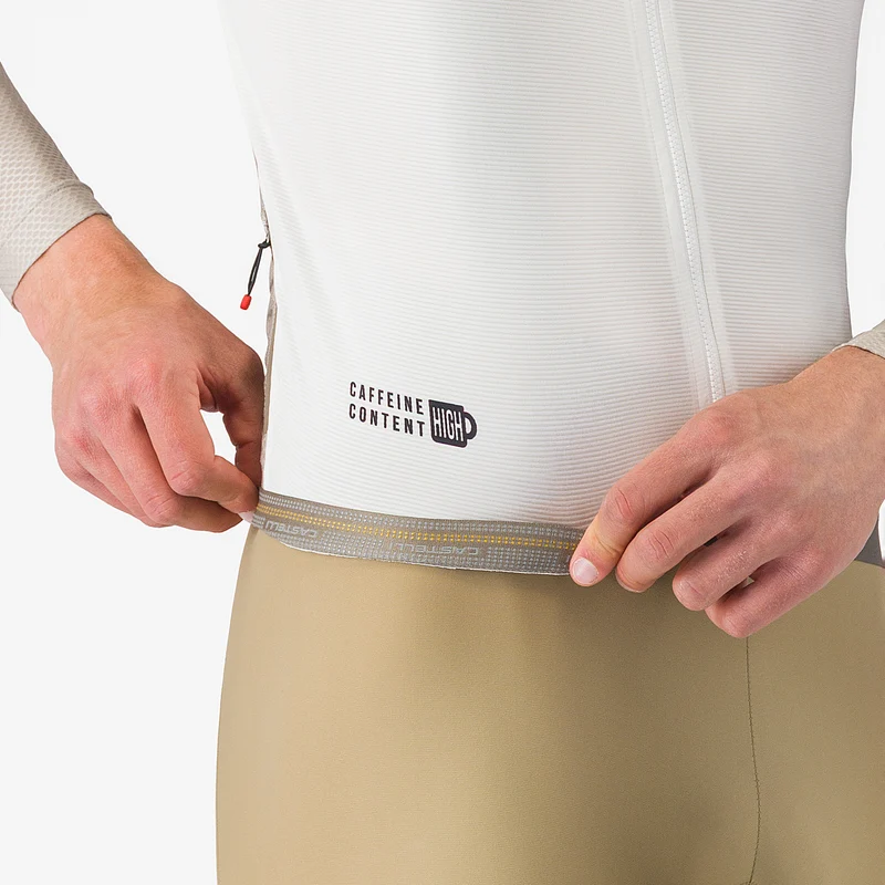 Maglia maniche lunghe Castelli Corretto - Bianco