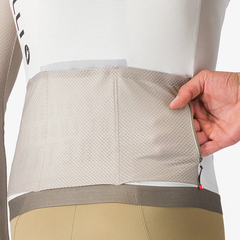 Maglia maniche lunghe Castelli Corretto - Bianco
