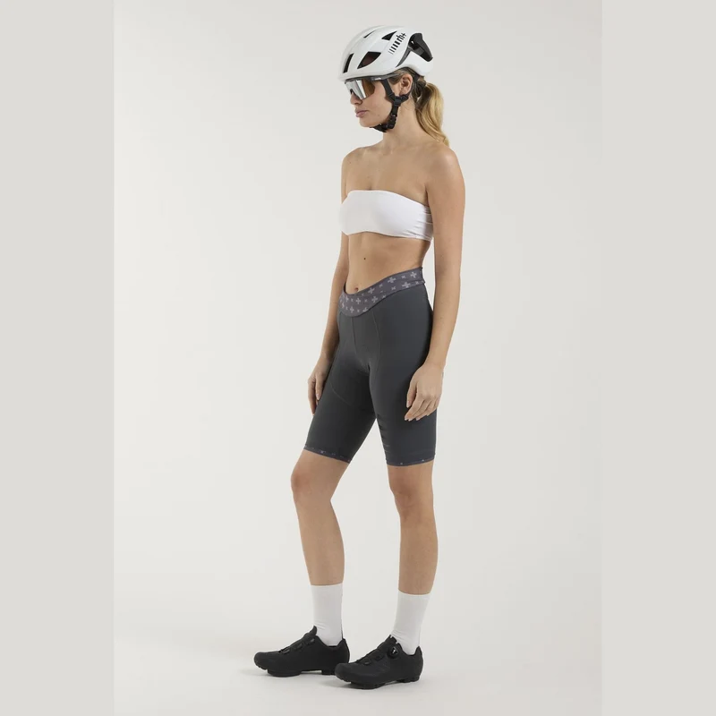 Pantaloncini donna Rh+ Swift 18 cm - Verde