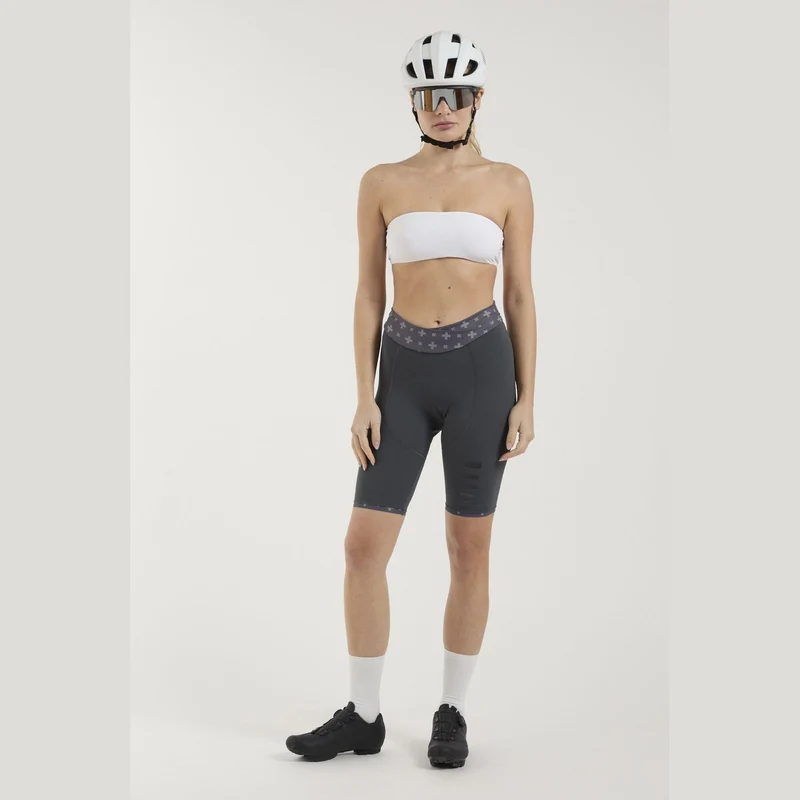 Pantaloncini donna Rh+ Swift 18 cm - Verde