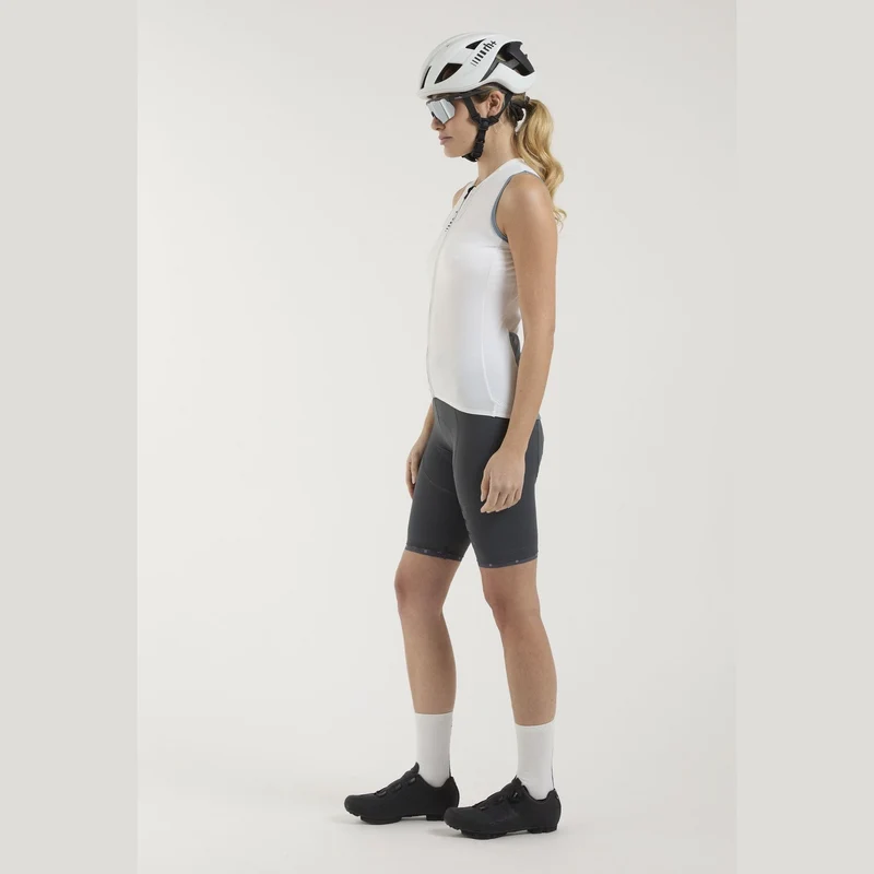 Maglia donna senza maniche Rh+ Aries - Bianco
