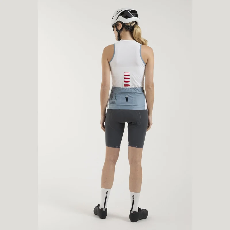 Maglia donna senza maniche Rh+ Aries - Bianco