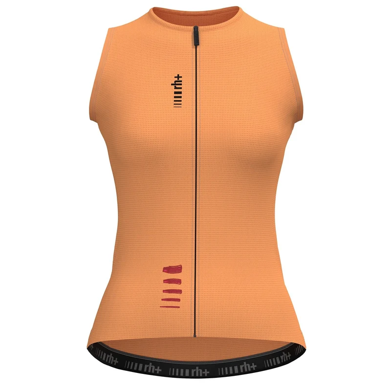 Maglia donna senza maniche Rh+ Aries - Arancione