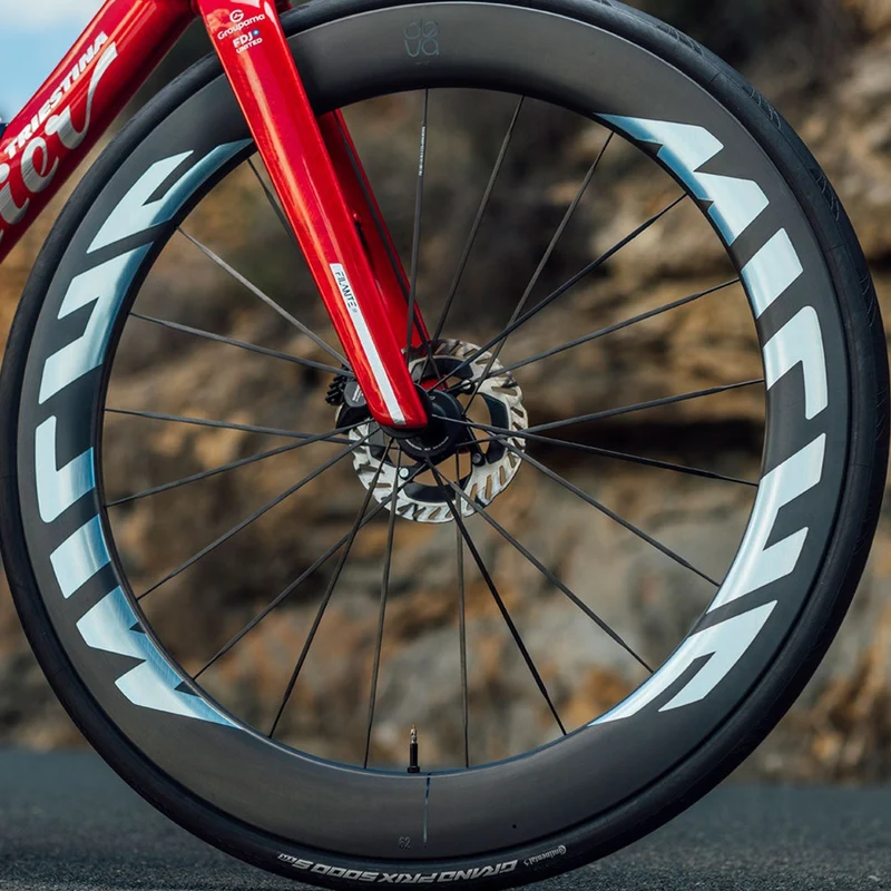 Ruote Miche Deva RD 62 Carbon - Argento
