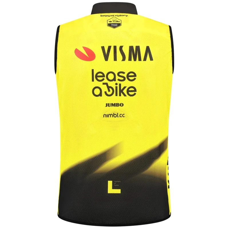 Gilet Team Visma Lease a bike 2026 Wind