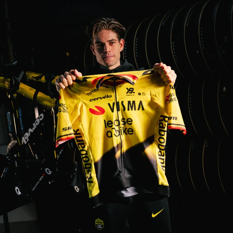 Maglia Team Visma Lease a bike 2026 - Wout van Aert
