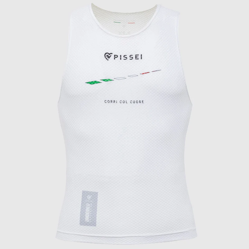 Maglia intima senza maniche Pissei Attaque - Bianco Italia